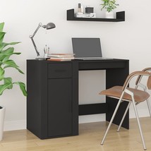  Desk Black Engineered Wood 39.4 x 19.3 x 29.5 in Desk - $4,269.58 MXN