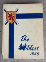 The 1959 Wildcat Senior High School Yearbook NORTH LITTLE ROCK, ARKANSAS - $29.69