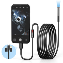 1080P HD Waterproof Endoscope Camera with 6 LED Light-Borescope with 9.8... - $40.43