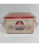 Vintage 1988 Great American Recipe Cards and Box 1 - 10 - £17.52 GBP