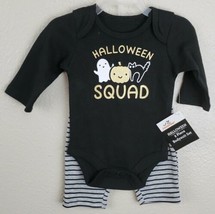 Halloween Squad 2 piece set Outfit Infant Size Newborn NWT - £5.62 GBP