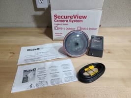 Secure View Camera System SVS-1 Outdoor Surveillance New Open Box Secure... - $24.58