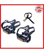 Dual-Purpose Resin/Alloy Cycling Pedals for HIIT &amp; Road Bikes - 500 lbs ... - $50.95 CAD