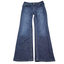 J Jill Jeans Womens 4 Blue Denim Flat Front Stretch Pockets  Pants Bottoms - $35.62