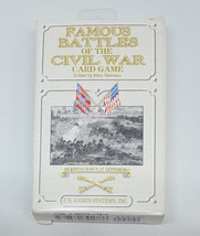 Famous Battles Of Civil War Series Card Game New Us Games Systems History - £7.96 GBP