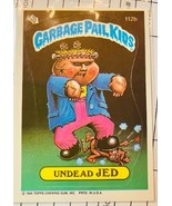 Garbage Pail Kids Series Three (1986) - 112/b undead JED (Mint) *ViNtAgE* - $32.79 CAD
