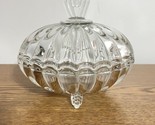 Vintage Heisey Crystolite 3 Footed Candy Dish &amp; Matching Lid with Finial - £13.23 GBP