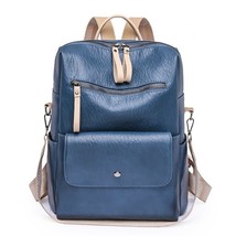 Bags for Women The New 2023 Women Backpa Anti-theft Travel Backpack Soft Leathe - £64.12 GBP