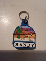 Vintage Keychain Key Ring Arizona Randy Roadrunner  - £8.48 GBP