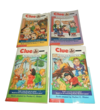 Vintage Lot Of 4 Clue Jr Paperback Books Mysteries Scholastic 1994-1996 - £12.06 GBP