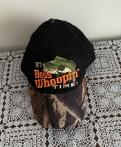Its Bass Whoopin Time Black Camoflauge Camo Snapback Baseball Cap Hat Fi... - £10.19 GBP