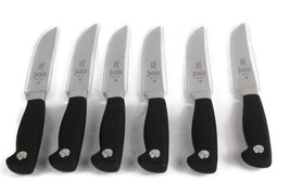 Genesis Mercer Culinary 6 Pc Steak Knife Set High Carbon Steel w/ Case M21920 - £159.95 GBP