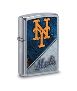 Zippo® MLB® New York Mets Street Chrome™ Lighter - New Design - $645.13 MXN