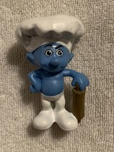 SMURF  BAKER     2011 PEYO  Made for McDonalds  Good used condition. - £2.31 GBP