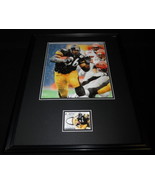 Jerome Bettis 16x20 Framed Game Used Jersey &amp; Photo Display Steelers - £62.27 GBP