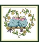 11CT Small Stamped Printed Easy Cross Stitch Sets, Embroidery Kit, Needle Work,  - $12.99