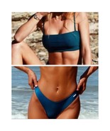 Blackbough Zoe Top Moderate Bottom Bikini 2pc Set Size S/L - $121.72 CAD