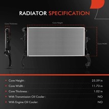 Radiator Replacement  for 2023 Kia Seltos 2.0L AT/MT RAD13862-C - £154.22 GBP