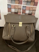 3.1 Phillip Lim Large Taupe Pashli Authentic Designer Handbag - £211.78 GBP