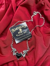 Alchemy Of England Heart Wing P896 Blacksoul Necklace Gothic Pendant IN HAND - £25.31 GBP