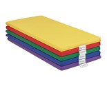 Softzone Rainbow Rest Mat, 2In, Classroom Furniture, Assorted, 5-Piece - $328.69