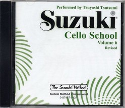 Alfred Suzuki Cello School CD, Volume 6 [Sheet music] Alfred - $12.34