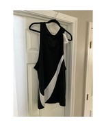 Nike Dri-FIT Men&#39;s Basketball Crossover Jersey Black/White Size Large DH... - €40,30 EUR