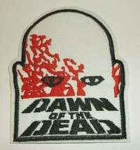 Dawn of the Dead~Embroidered PATCH~3 5/8&quot; x 3&quot;~Zombie~Iron On~Ships FREE    - £3.78 GBP