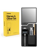 Tooletries - The Harvey &amp; Oliver Set - Toothbrush &amp; Razor Holder and Fog... - £51.30 GBP