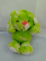 Animal Adventure Lime Green Rabbit Plush Bunny 8 Inch 2018 Stuffed Animal Toy - $17.95