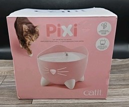 ⭐ Catit Pixi Cat Drinking Fountain - Light Pink NEW &amp; Unused Open Box ⭐  - $896.93 MXN