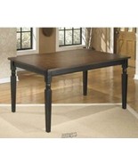 Signature Design Owingsville D580-25 Rectangular Dining Room Table Recta... - $519.46 CAD