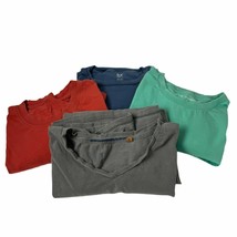 Lot of 4 Men's Short Sleeve T's Size XL Lincs, Cremieux, Van Heusen - £9.26 GBP