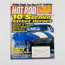Hot Rod Magazine January 1997 10 Second Street Heroes Legal SS 350 Accep... - $2.97