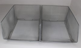 Containers Store Stackable Paper Trays Lot of 2 - £14.90 GBP