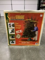 Swivel Straight One Minute Christmas Tree Stand 20&quot; Base Supports Trees 10&#39; - £55.09 GBP