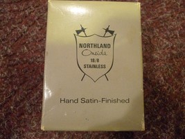 NEW Vintage Northland Oneida Salt And Pepper Shaker Set 18/8 Stainless S2 19 - £20.01 GBP