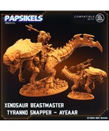 3D Printed Papsikels Ayeaar Xenosaur Beastmaster Tyranno Snapper Set 28m... - €22,85 EUR+