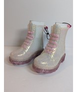 Western Chief Shimmer Glitter Lighted Combat-Iridescent, NEW Size6 - $13.86