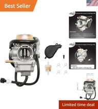 Carburetor Compatible with 2002-2007 Suzuki LT-F400 Eiger 400 Carb - $100.06