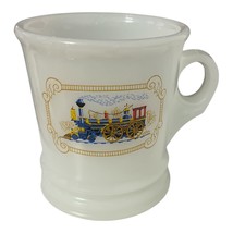 Vtg Avon Milk Glass Train Mug – 1970s Steam Locomotive Graphic, D Handle - $335.51 MXN