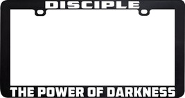 Disciple The Power Of Darkness Devil Satan License Plate Frame Holder - £5.51 GBP