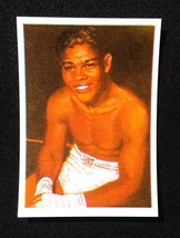 JOE LOUIS ✱ Vintage Boxe Boxing Sport Champion Rare Portuguese Sticker 1983 - $61.37