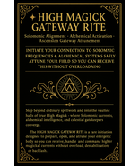 HIGH MAGICK GATEWAY Rite - Solomonic Alignment • Alchemical Activation •... - €163,40 EUR