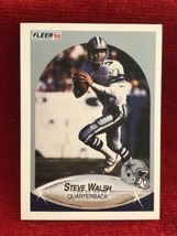 Steve Walsh QB Dallas Cowboys Fleer #396 Rookie - £1.95 GBP