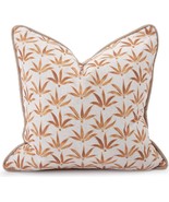 Pillow Throw HOWARD ELLIOTT 24x24 Hemp Gold Polyester Down Insert Linen ... - £270.14 GBP