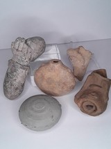West Mexican pre Columbian Pottery Fragments and Large Arm - £225.95 GBP