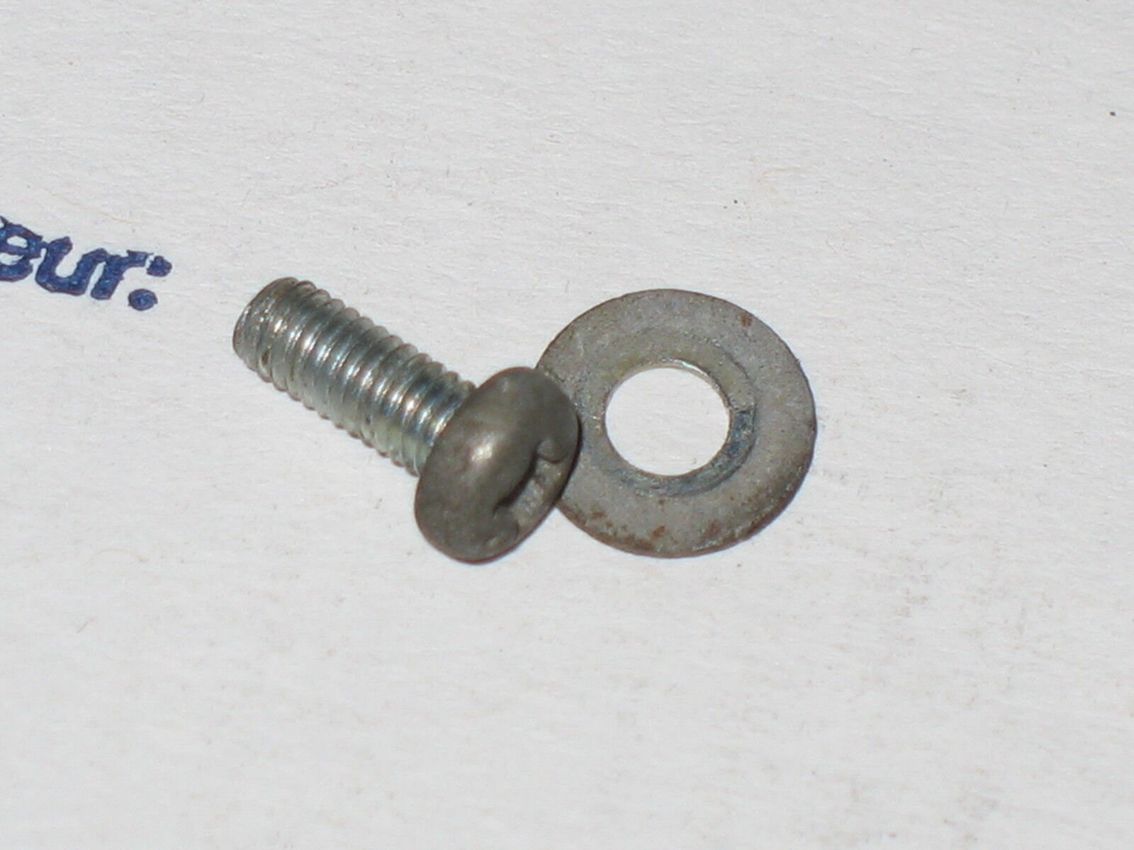 STEERING FORK LOCK HOUSING PLASTIC COVER MOUNT SCREW 1969 70 HONDA CB750... - $7.42