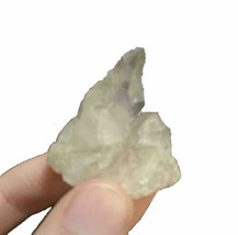 New Natural White Topic Crystal Gemstone Cluster Neural Specimen Reiki H... - $10.95
