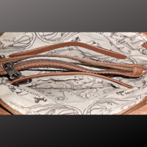 Montana West Feather and Fringe Brown Shoulder Bag Purse image 5